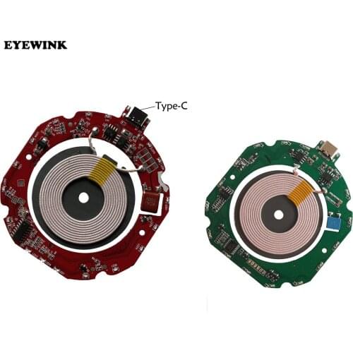 15W Qi Wireless PCBA 7.5W PCBA DIY Circuit Board Coil Module Transmitter Battery Charger for iPhone X 8 Plus for Samsung S9 S8