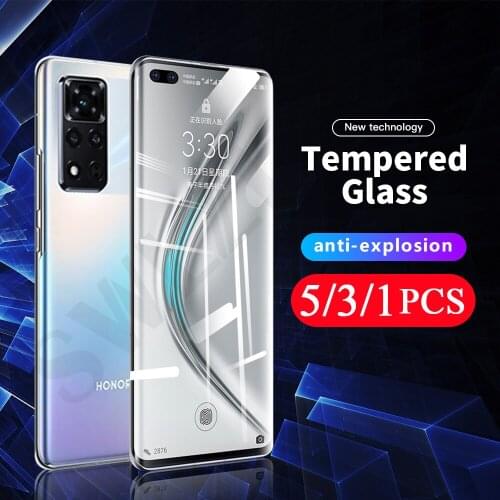 5/3/1Pcs tempered glass for Honor 50 pro SE protective film 30 pro plus Youth 30s 30i view 20 20i 20s V40 phone screen protector