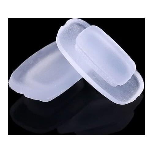 5 Pairs/Lot Inserted Square Silicone Airbag Soft Nose Pads On Glasses Slot Glasses Accessories