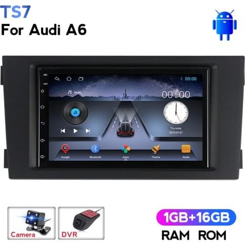 Car Radio Video Player Navigation GPS WIFI Bluetooth For Audi A6 C5 1997 - 2004 S6 2 1999 - 2004 RS6 1 2002 - 2006 Multimedia