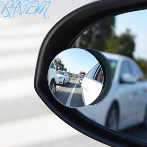 Car 360 degree Wide Angle small Round Mirror Rear View Mirror for Renault Koleos Clio Scenic Megane Duster Sandero Captur Twingo