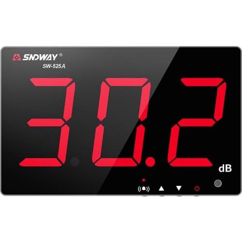 Digital Sound level meter 30~130db large screen display Restaurant Bar Indoor/office/home Wall hanging type noise meter decibel