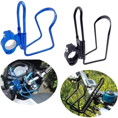 1 Pcs Motorcycle Aluminum Alloy Bike Cycling Bicycle Drink Water Bottle Rack Holder Mount for Mountain folding Bike Drink Holder