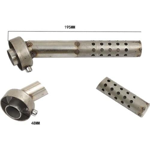 Motorcycle Exhaust Muffler Adjustable DB Killer Silencer Noise Sound Eliminator 48/57mm For Off Road Bike MF010