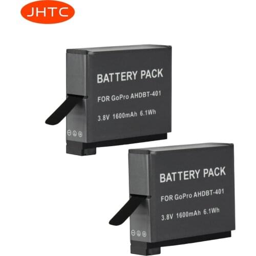 AHDBT-401 1600mah Rechargeable Li-ion battery For GoPro hero 4 Battery ahdbt 401 Camera Bateria AHDBT401