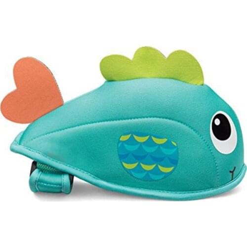 Cute Fish-shape Bathtub Faucet Cover Cartoon Water Faucet Mouth Protecting Cover Baby Shower Protect Baby from Bump Head A2UB