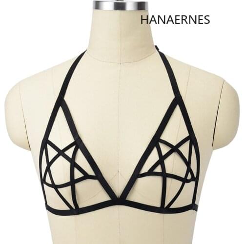 Fashion body Harness Lingerie for Women Body Bondage Cage Body Garter Belt Suspender Harness Bra Cage Fetish Bdsm Belt Garters