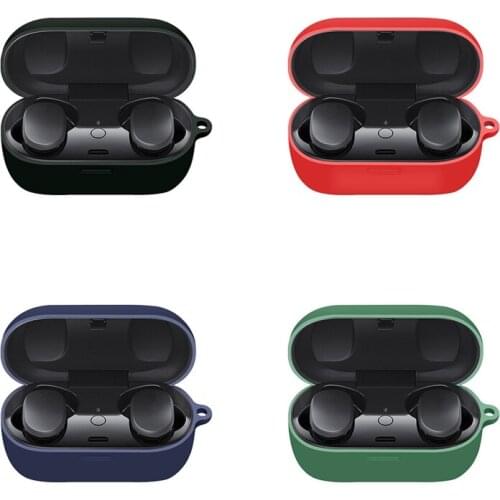 Washable Silicone Protective Cover Shell Anti-Fall Earphone Case for B-Ose QuietComfort Earbuds Bluetooth Earphone