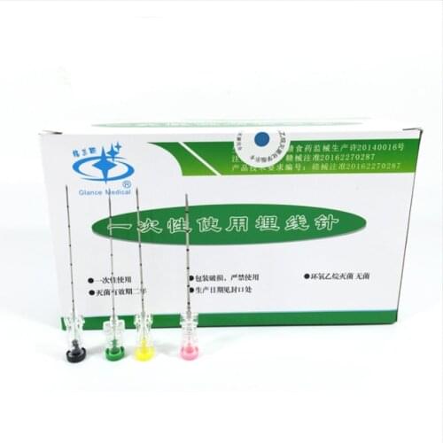 New beauty massage Disposable sterile catgut embedding Therapy needles #7/8#/9#/12# size