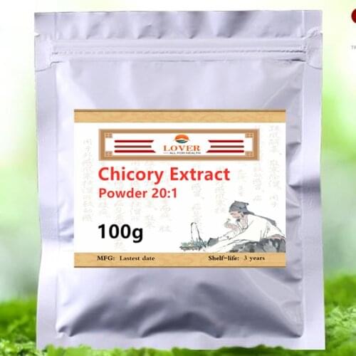 Organic Inulin Chicory Root Extract Powder 20:1,Cichorium Intybus