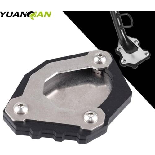 For KAWASAKI Versys 650 Versys650 2015-2021 2016 Motorcycle CNC Kickstand Foot Side Stand Extension Pad Support Plate Enlarge