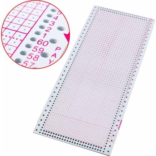 10pcs Punchcard Fit for Brother Singer Knitting Machine Blank Punch Card KH860 KH868 SK260 SK280