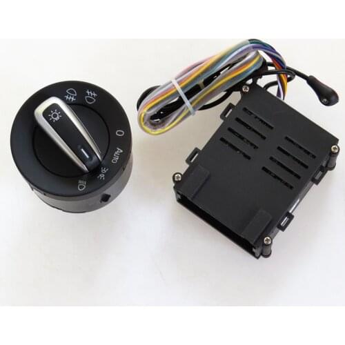 READXT Car light Switch Chrome Auto Headlight HeadLamp Switch lights Sensor For VW Passat B5 Bora Jetta Golf 4 MK4 Polo Beetle