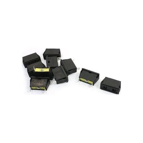 AC 250V 10A 2Pin Panel Mount US EU Power Socket Black