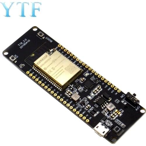 TTGO T-Energy T18- WiFi and Bluetooth Module 18650 ESP32 WROVER Boards