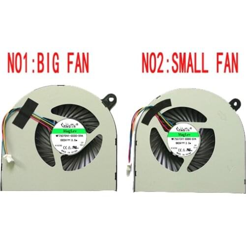 CPU GPU Cooling Fan for Acer Aspire Nitro VN7-591 VN7-591G DFS531105MC0T FG28 DFS531005PL0T FG2C AB07505HX070B00