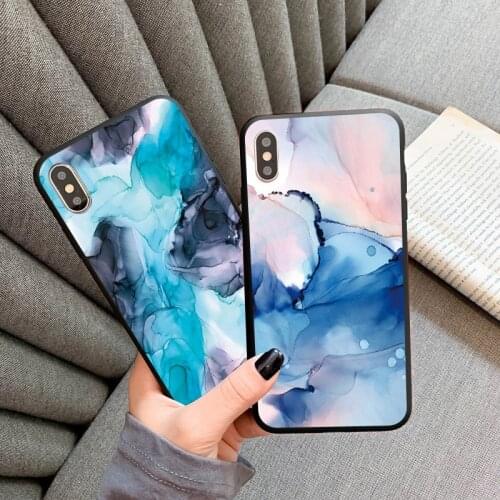 Vintage Marble Phone Case For iPhone 12 Mini 11 Pro Max 6s 7 8 Plus SE 2020 X XR XS Max Luxury Fundas Soft Silicone Back Cover