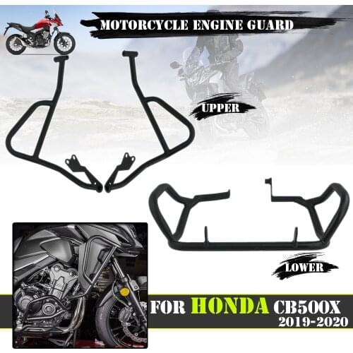 Motorcycle Accessories Engine Guard Crash Bar Bars Bumper Protector Fairing CB500X For HONDA CB500X CB 500X 500 X 2019 2020 X500