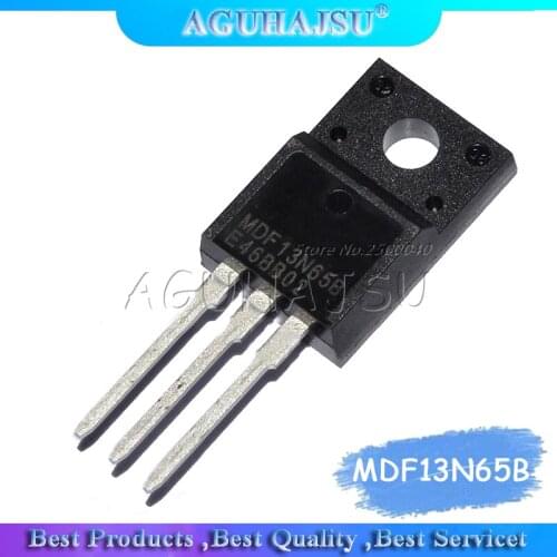 10PCS MDF13N65B DYM13N65 STF13N65 TO-220F integrated circuit