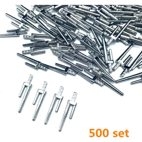 500 SETS DENTAL LAB MASTER DOWEL DOUBLE TWIN PINS WITH PLASTIC SLEEVES