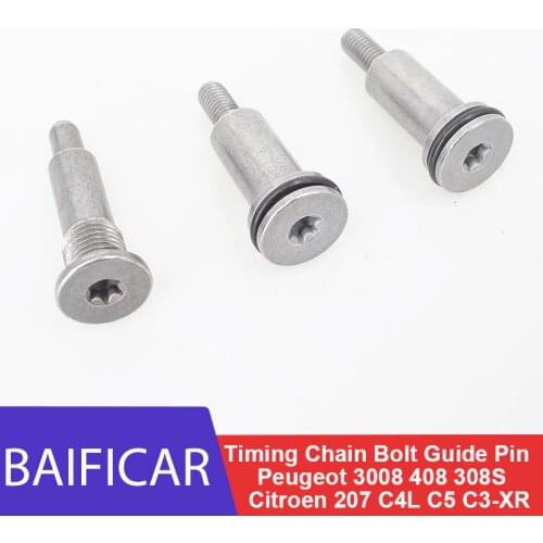Baificar Brand New Genuine Timing Chain Bolt Guide Pin 082026 082027 For Peugeot 3008 408 308S Citroen 207 C4L C5 C3-XR 1.6T