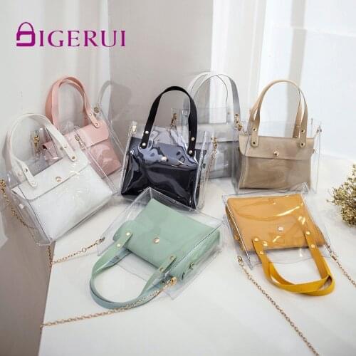 DIGERUI Women's Transparent Bags