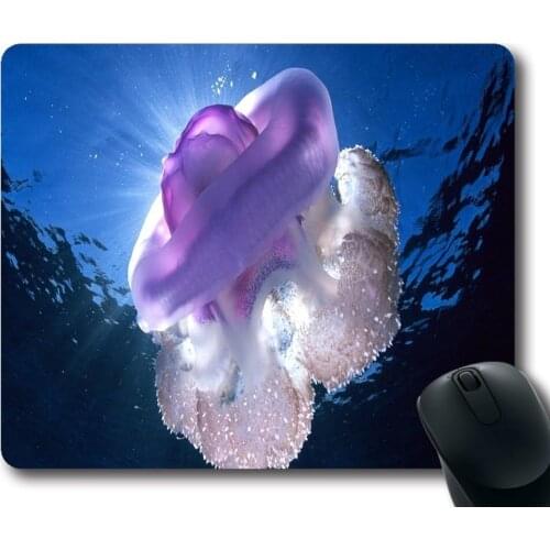 Exotic Jelly Fish Mouse Pad Customized Game Mouse mat Rectangle mouse mat