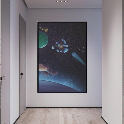 Outer Wilds Game of the Year canvas prints Poster Wall Art Picture Posters and Prints Canvas Painting for Room Home Décor