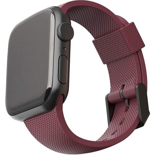 Soft Silicone Breathable Strap for Apple Watch Band 6 5 SE 44mm 40mm Sports Bracelet for IWatch Series 4 3 42mm 38mm Watchbands