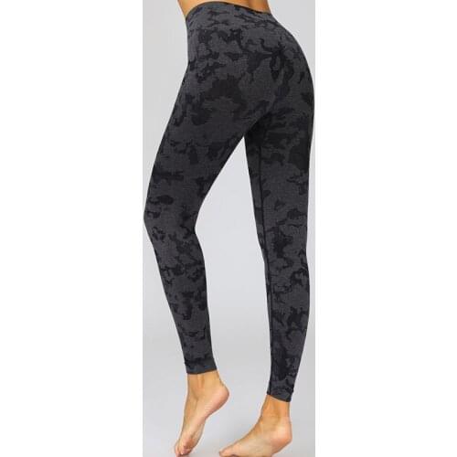 New Camouflage Yoga Leggings High Waist Fitness Running Sport Women Yoga Pants Push Up Seamless Sports Pants Girls Leggins 2021