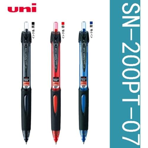 1pcs UNI SN-200PT-07 3000Pa Pressurized Ballpoint Pens 0.7Pneumatic pen for All-weather use quality Writting for Office & School