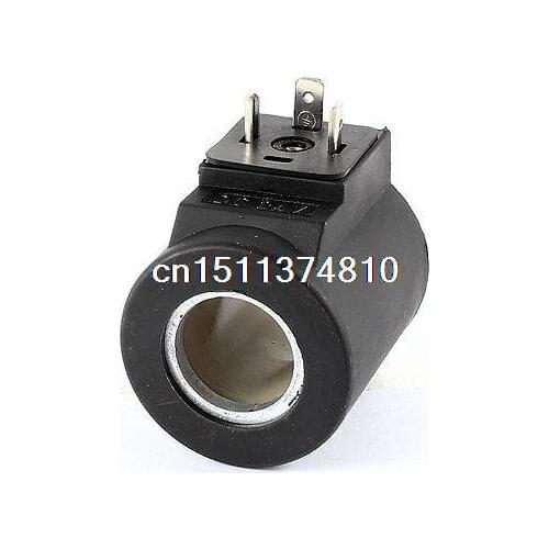 Replacement DC 24V 23mm Dia Pneumatic Control Solenoid Valve Coil Black