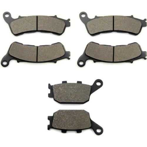SOMMET Motorcycle Front + Rear Brake Pads Disks for Honda CBF600 (08-13) NA/SA8/SA9/SAA ABS Model CBF 600 LT388-388-174