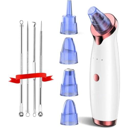 Beauty Blackhead Remover Vacuum Acne Needles Face Deep Pore Cleaner For Remove Pimple Skin Tag Nose Cleansing Skin Care Tools