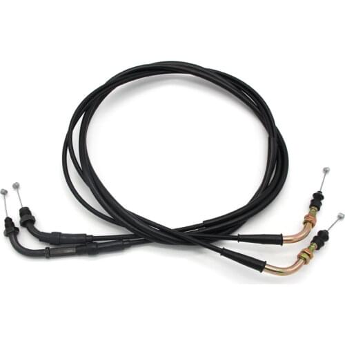 Motorcycle Throttle Line Clutch Cable Steel Wire Brake Cables Set For Honda CH250A CH250 ELITE 1989-1996