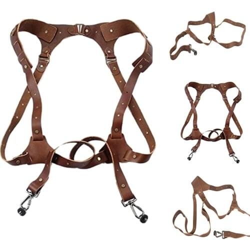 Universal Genuine Leather Camera Dslr Digital Camera Shoulder Strap