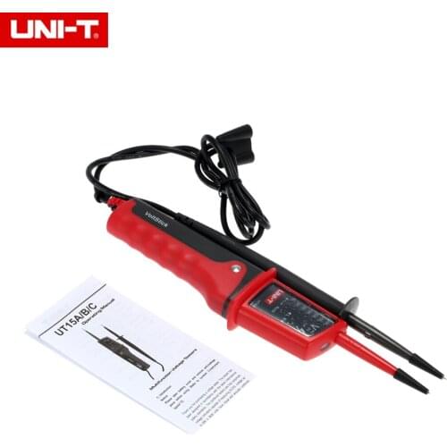 Waterproof UNI-T UT15B Multi-function Voltage Testers LCD display Continuity Torch Detector Pen Meters