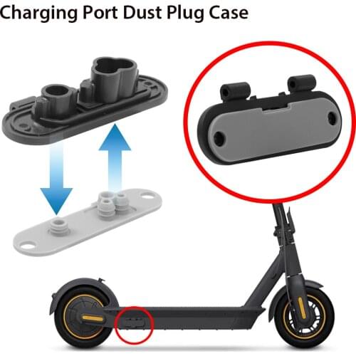 Battery Waterproof Charging Port Dust Plug Case For Ninebot Max G30 Electric Scooter Power Charger Line Cover Accessories