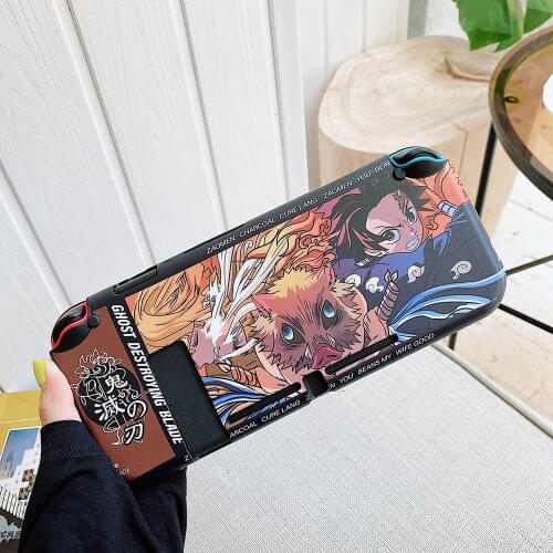 Anime Demon Slayer Kamado Tanjirou Handheld Game Console Switch Protective Case For Nintendo Switch And Lite Cover