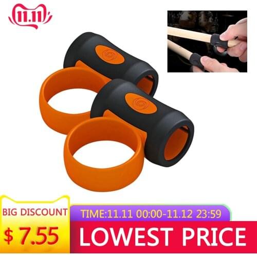 Drumstick Control Clip ABS Silicone Drumstick Auxiliary Grip Control Clip for Beginners Percussion Instrument Drum Accessories
