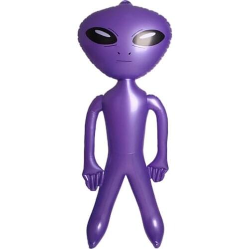 1pc Party Inflatable Alien Decor Halloween Decor Inflatable Model for Kid Party Festival Mall