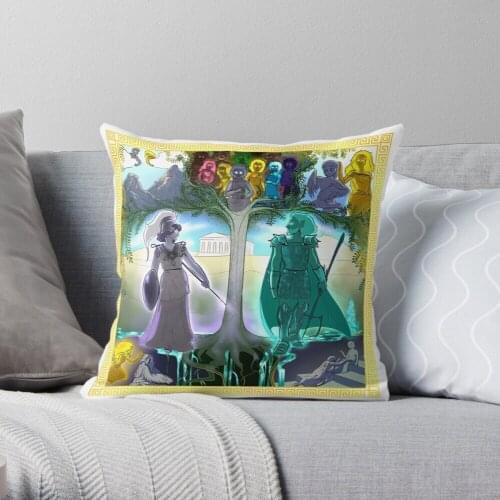 Athenas Tapestry Throw Pillow Cushion Cover Polyester throw pillows case on sofa home living room car seat decor 45x45cm