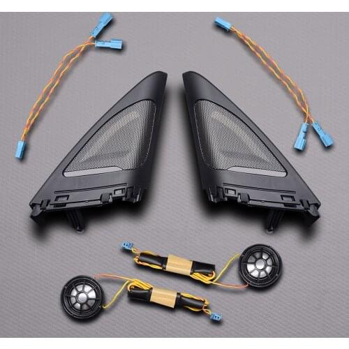 Front Door Speaker For Bmw F34 3Gt 3 Series Auto Tweeter Cover Treble Trumpet Horn Loudspeaker Hi-fi Music Stereo Upgrade Case