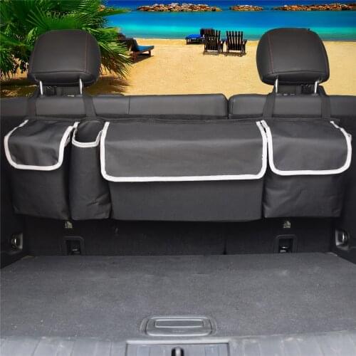 Car Styling SUV Car Organizer Trunk Backseat Storage Bag Automobile Pouch Oxford Automobile Seat Back Organizers Universal