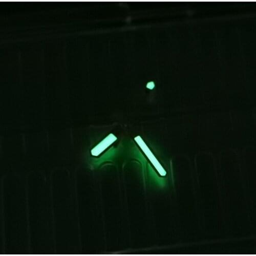 Watch Pointers Hands for NH35A SKX007 SRP777 NH36A SKX SBBN SRP MOD 7S26 SBDX001 SBDC001 Movement with Green Luminous