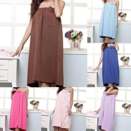 Women Microfiber Bath Towel Wrap Bath Shower SPA Body Robe Quick-Dry Soft Bath Towel Nightgown 140X75cm 2021 Summer New