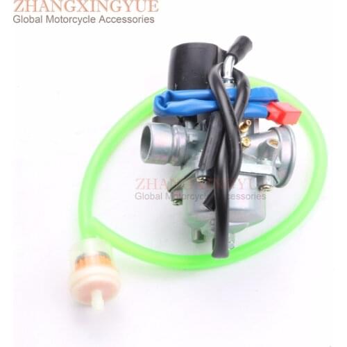 19mm Carburetor Moped Carb for LONGJIA LJ50QT-F -01 LJ50QT-K 2T