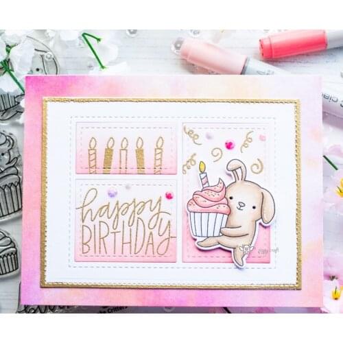 Mmao Crafts Metal Steel Cutting Dies New Rectangular photo frame Stencil For DIY Scrapbooking Paper/photo Cards Embossing Dies