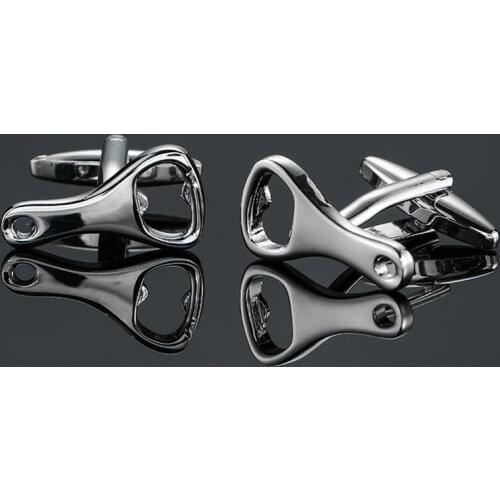 DY New high quality silvery bottle cap opener Cufflinks fashion Mens French shirt Cufflinks free shipping