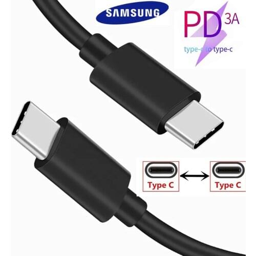 Original Samsung S21 S20 5G 25w Cable Surper Fast Charge Type C To Type C Pd PPS Quick Charging For Galaxy Note 20 Ultra 10